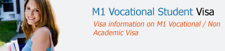 M1 Vocational Visa For Students